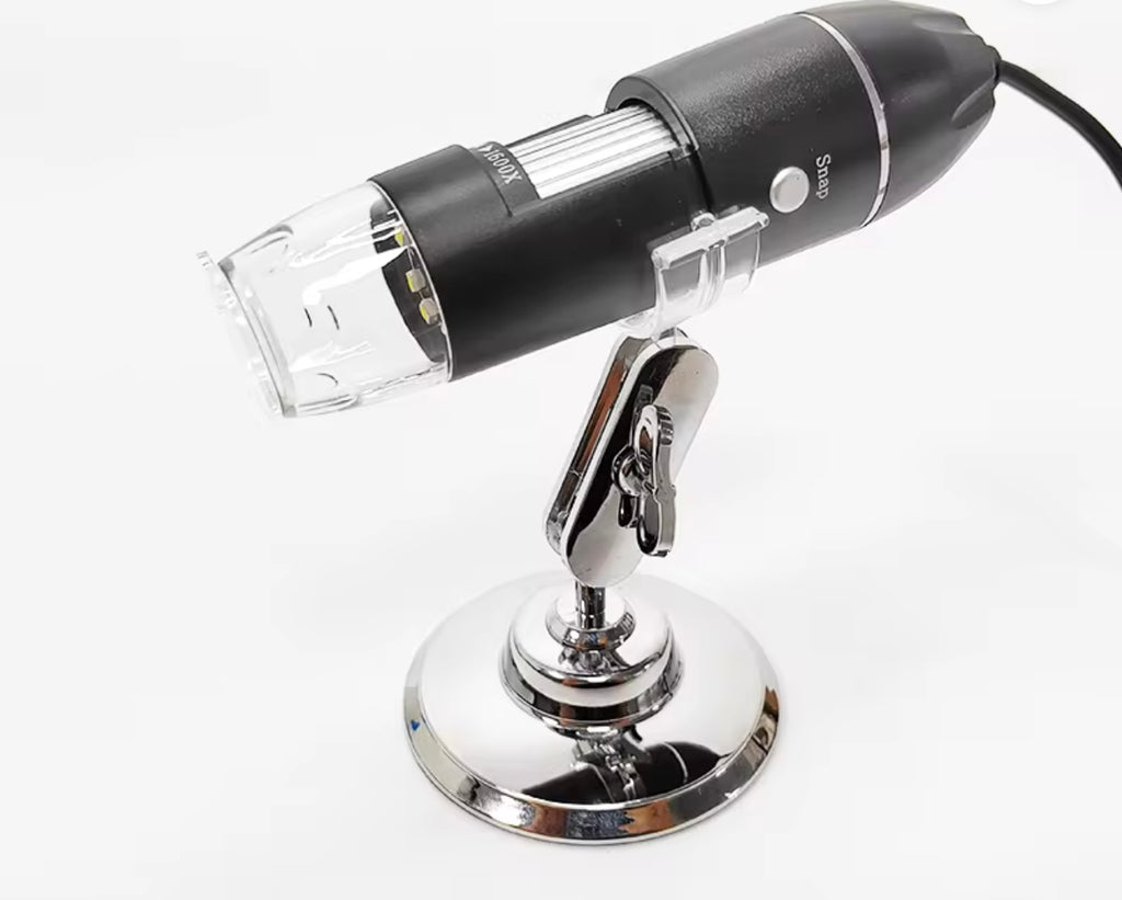 Hair & Scalp Zoom Camera – 1600X with LED Lights